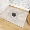Kapı Önü Paspası - Modern ve Şık Kapı Paspası | Ev, Ofis ve Dış Mekân Kullanımı İçin (You Are Here Minimalist) 45x65