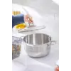 Karat 24 cm Derin Çelik Tencere