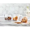 Kare Saklama Kabı, 3X700 Ml