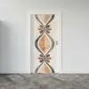Karo 2 Desenli Kapı Giydirme Sticker Folyosu
