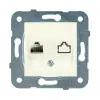 Karre-Meridian Krem Tekli Data Cat6 Mekanizma