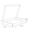 Karton Kutu - 44 x 33 x 3 cm 25 adet