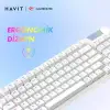 KB885L RGB Backlit Gaming Mekanik Klavye, Beyaz
