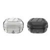 Kılıf, Samsung Galaxy Buds 4 Pro/Buds 4 ile uyumlu Kristal Silikon Şeffaf Case 47 Siyah