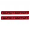 Kırmızı 3D Black Edition Sticker