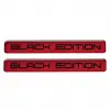 Kırmızı 3D Black Edition Sticker