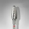 Kırmızı Çelik Manikür Freze Ucu FT90R060/14