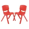 Kırmızı çocuk sandalyesi 2li set