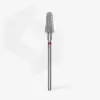 Kırmızı Frustum Çelik Manikür Freze Ucu FT70R060/14