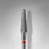 Kırmızı Frustum FT70R040/13 çelik manikür törpü ucu