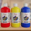 Kırmızı, Sarı Akrilik Boya 3lü Set 3x500 g, Mavi