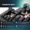 Klasse Keycap ve Switch Puller, 2si 1 Arada Klavye Tuş ve Switch Sökme Aparatı (Dark)