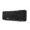 Km-515, Q Multimedya Ingilizce Klavye Ve Mouse Set, Siyah