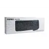 Km-515, Q Multimedya Ingilizce Klavye Ve Mouse Set, Siyah