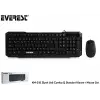 Km-515, Q Multimedya Ingilizce Klavye Ve Mouse Set, Siyah