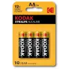 Kodak 30414112 Alkalin Pil, Siyah