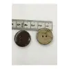 Kokonat Düğme 2 Cm Çapında 6 Adet