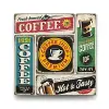 Kolaj Coffee Tablosu, 60x60 cm