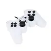 Kontorland Kablolu PC Gamepad – D-Input & X-Input Destekli Çift Titreşimli USB Oyun Kolu (Beyaz)
