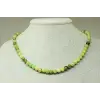 Krizopras Taşı Kolye 6mm (Klipsli)