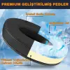 Kulaklık, HyperX Cloud 3, Cloud 2, Cloud 1, Cloud Alpha, Flight, Stinger, Core Uyumlu Soğutucu Jel Pedi - İpeksi Serin Kumaş & Hafızalı Köpük (Memory Foam) Kulaklık Süngeri (Soğutucu Jel - Kumaş)