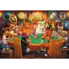 Kumarbaz Köpekler 500 Parça Puzzle