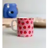 Kupa, Çilek Tasarımlı