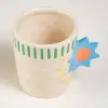 Kupa; Sımıng Stoneware 285 Ml Mavi, Yeşil