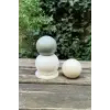 Küre 7 cm Çap Silikon Mum Kalıbı