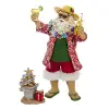 Kurt Adler Fabriche Beach Noel Baba, 25 cm, 2 Parça set