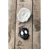 Kuru Kafa Tekli Silikon Mum Kalıbı