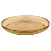 Kusintha Cam Tabak Çap 25 cm Amber