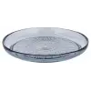 Kusintha Cam Tabak Mavi Çap:25 Cm