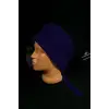 Lacivert Tek Renk Mantar Bone