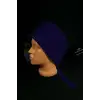 Lacivert Tek Renk Mantar Bone