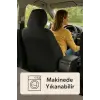 Lada ile uyumlu siyah oto koltuk kılıfı