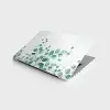 Laptop Notebook PC Kaplama Etiketi Yeşil Çiçek