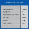LED E27 LAMBA, GÜN IŞIĞI 10,5W 1055LM 4000K