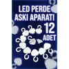 Led Perde Askı Aparatı 12 Adet