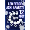 Led Perde Askı Aparatı 12 Adet