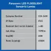 LED Sensörlü Projeksiyon, Gün Işığı 20W 1590LM 4000K