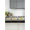 Lemon Emaye Üçlü Saklama Seti