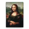 Leonardo da Vinci - Mona Lisa Tablosu - 70x100cm