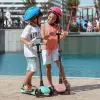 Lets Ride 3 Tekerlekli Katlanabilir Işıklı Scooter Pembe