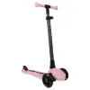 Lets Ride 3 Tekerlekli Katlanabilir Işıklı Scooter Pembe