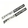 Limited Edition Silver 3D Sticker