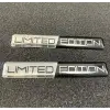 Limited Edition Silver 3D Sticker