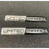 Limited Edition Silver 3D Sticker