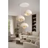 Limon 3D Desing 3lü Sarkıt Avize Krem Rustik E27 Modern Avize Bohem Beton Görünüm 30 cm (Rustik Ampül Dahildir) Yvr-B-101-KR