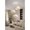 Limon 3D Desing 3lü Sarkıt Avize Krem Rustik E27 Modern Avize Bohem Beton Görünüm 30 cm (Rustik Ampül Dahildir) Yvr-B-101-KR